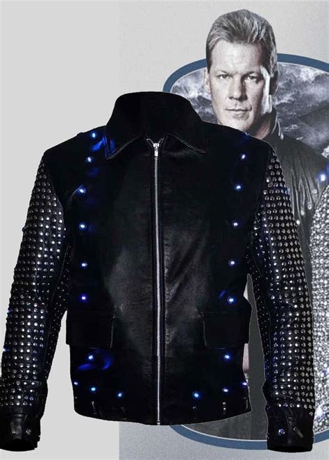 chris jericho jacket replica|wwe chris jericho light up.